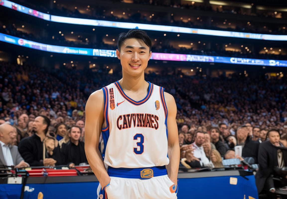 周琦纽约观战尼克斯，加盟猜测引热议